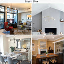 Ljojo Long Pole Pendant Light: Modern Nordic Design, E27 LED Bulb Included