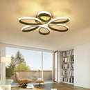Ljojo LED Ceiling Lights: Remote Control Chandelier for Home Decor