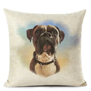 Colourful Bull Terrier & Dachshund 3D Cushion Cover for Home Sofa by Ljojo
