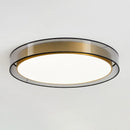 LED Ceiling Light All Copper Modern Living Room Nordic Round Bedroom Decor Ljojo