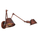Ljojo Long Swing Arm Wall Lamp Adjustable E27 Bathroom Sconce Fixture