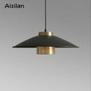 Ljojo Metal Pendant Light with Replaceable E27 Bulb for Dining, Bar, and Cafe