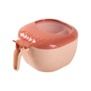 Ljojo 4-in-1 Spice Jar Organizer with Transparent Cover and Spoon