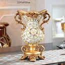 Ljojo™ Resin Vase Dried Flower Arrangement Plate Home Decor