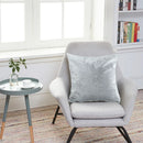 Crushed Velvet Grey Cushion Cover by Ljojo - Nordic Luxury Home Decor