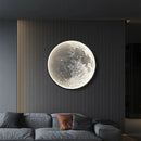LED Moon Wall Lamp by Ljojo: Luxe Living Room Bedroom Balcony Art Light