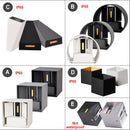 Ljojo 12W Waterproof LED Wall Lamp - Adjustable Outdoor Indoor Wall Sconce
