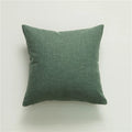 Ljojo Linen Pillow Covers with Tassels - 18x18" Square Throw Pillows for Home Decor