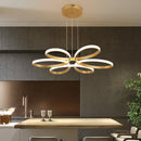 Ljojo LED Ceiling Lights: Remote Control Chandelier for Home Decor