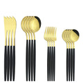 Ljojo Mint Green Stainless Steel Cutlery Set - 16pcs for Kitchen Tableware