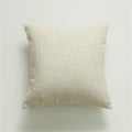 Ljojo Linen Pillow Covers with Tassels - 18x18" Square Throw Pillows for Home Decor