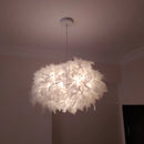 Ljojo LED Feather Pendant Lights for Stylish Home Decor