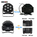 Ljojo™ 7X12W RGBW / 7x18W RGBWA+UV LED Flat Par Light - Ultra-Quiet, Portable Brightness