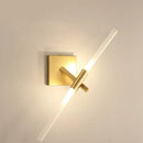 Ljojo Minimalist Nordic Gold Black Wall Light Sconces with G9 Bulb