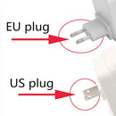 LED Night Light Wireless Heart-Shaped Sensor Mini EU US Plug Ljojo Bedside Lamp