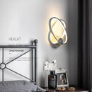 Ljojo LED Wall Lamp: Modern Simplicity for Indoor Living Room, Bedroom, and Aisle Lighting