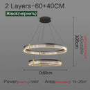 Ljojo Luxury Nordic LED Chandelier for Dining Room, Bedroom, and Living Room