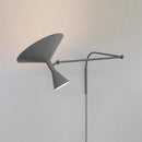 Bedroom Living Room Swing Arm Wall Lamp Plug-in Switch Sconces Bedside Industrial Mounted Lighting by Ljojo.