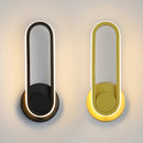Ljojo Modern 12W LED Wall Lamp 330° Rotatable Bedside Sconce Indoor Lighting