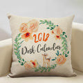 Ljojo Life Beautiful Words Linen Cushion Cover 45x45cm Luxe Bedroom Decor