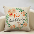Ljojo Life Beautiful Words Linen Cushion Cover 45x45cm Luxe Bedroom Decor