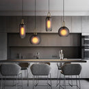 Ljojo Luxury Glass Ball Pendant Light for Bedroom, Bar, and Restaurants