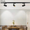 Ljojo 30W Zoomable COB LED Track Light for Shop Rail Spot Lighting