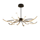 Ljojo Matte Black/White Modern Led Chandelier - Adjustable New Fixture