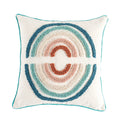 Floral Rainbow Cushion Cover by Ljojo - 45x45cm/30x50cm Loop Tufting Home Décor