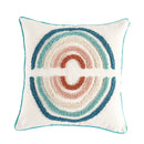 Floral Rainbow Cushion Cover by Ljojo - 45x45cm/30x50cm Loop Tufting Home Décor