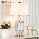 Ljojo Luxury Ceramic Table Lamp for Modern Living Room Office Bedroom