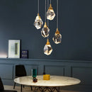 Ljojo Luxury Crystal Chandelier for Duplex Villa Stair, Living & Dining Room, Exhibition Hall