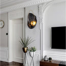 Ljojo Marble Wall Lamp: Nordic Modern Shell-shaped LED Light