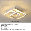 LED Hallway Chandelier Modern Acrylic Ceiling Light Fixture by Ljojo