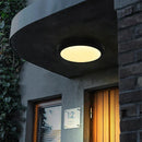 Ljojo LED Wall Lamps: Waterproof Round/Oval Outdoor Ceiling Light for Garden and Bathroom