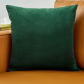 Ljojo Luxury Velvet Beige Cushion Cover for Elegant Home Decor