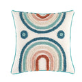 Floral Rainbow Cushion Cover by Ljojo - 45x45cm/30x50cm Loop Tufting Home Décor