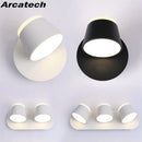 Ljojo 360 Degrees Adjustable LED Wall Lamp for Modern Living Room and Bedroom