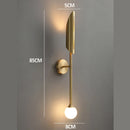 Ljojo Light Luxury Wall Lamp for Home Decor in Living Room, Bedroom, or Hotel