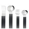 Ljojo Mint Green Stainless Steel Cutlery Set - 16pcs for Kitchen Tableware
