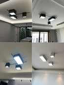 Ljojo LED Ceiling Lights Minimalist Modern Lamps for Living Room, Dining Room & Bedroom