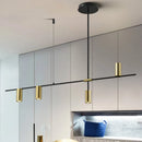 Ljojo Minimalist Black Chandelier for Luxurious Dining Room