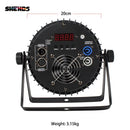 Ljojo™ LED Flat Par Light 18x12W/18x18W RGBWA UV Wireless DMX 512 - DJ Disco Party
