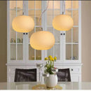 Ljojo Milky White Glass Lamp: Foscarini Rituals Pendant for Home Decor