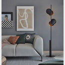 Ljojo Minimalist Black Floor Lamp for Living Room Bedroom Studio