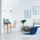 Ljojo Modern Adjustable LED Wall Lamp in White or Black