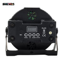 Ljojo™ 7X12W RGBW / 7x18W RGBWA+UV LED Flat Par Light - Ultra-Quiet, Portable Brightness