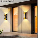 Ljojo 12W LED Outdoor Wall Lamp for Bedroom, Porch, Garden - NR-123