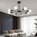 Ljojo Metal Art Industrial Living Room Ceiling Chandelier