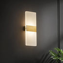 Ljojo Mini LED Acrylic Wall Lamp: Simple Bedroom Sconce, Living Room Bedside Light